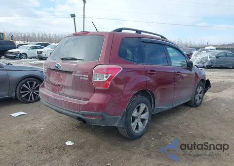 2015 Subaru Forester 2.5I Premium z USA, uszkodzony, nr VIN JF2SJADC4FH492012